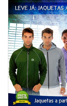Jaquetas a partir de R$ 79,90